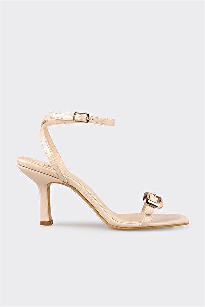 Elle Shoes Naturel Kadın Günlük Sandalet