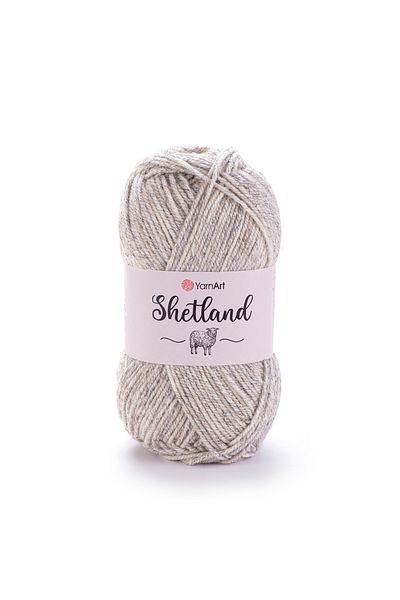 Yarnart Shetland - Πλεκτό Χέρι Σχοινί Κρέμα-535