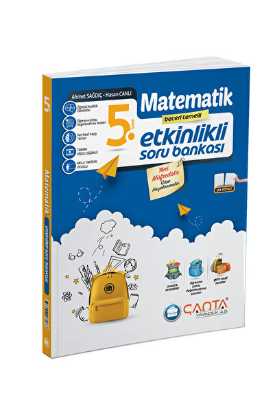 Çanta Yayınları Çanta Yayınları 5 Sınıf Matematik Etkinlikli Kazanım Soru Ban...