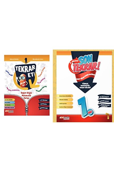 Onburda Yayınları Onburda 1.sınıf Tekrar Et! Son Tekrar (2.DÖNEM)