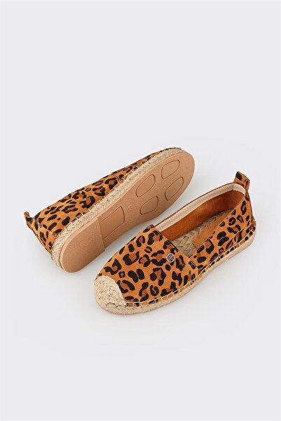 Elle Shoes Taba Kadın Düz Espadril