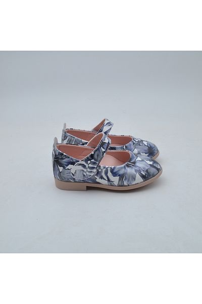 Arçın Shoes Girls' Colorful Floral Patterned Ballerina Shoes - Comfortable and Stylish Design