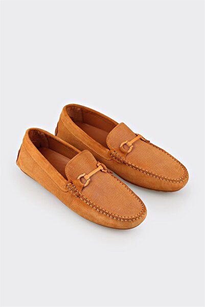 Elle Shoes Sarı Deri Erkek Günlük Ayakkabı