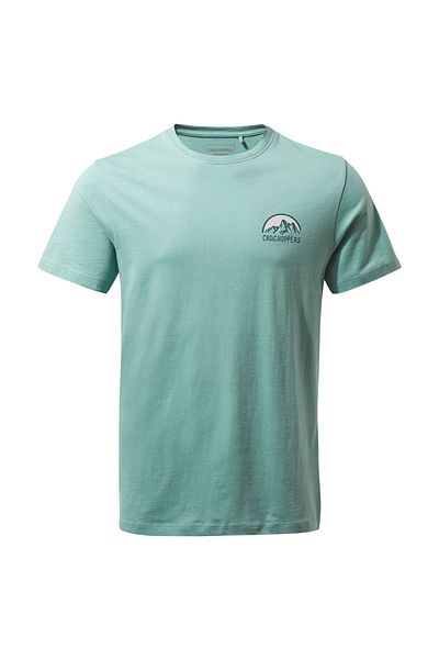 Craghoppers Mens Mightie Ss T-Shirt Men's Turquoise Short Sleeve T-Shirt