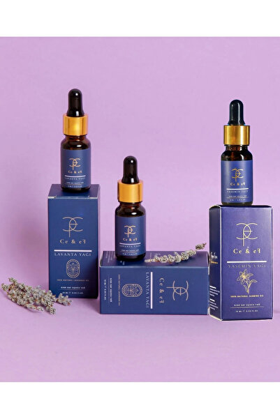 Ce&eF 2 شامبو طبيعي (2 × 10 مل) 1 شامبو الياسمين هدية