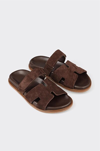 Elle Shoes Kahve Kadın Düz Terlik