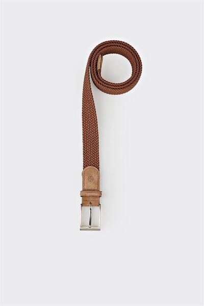 Elle Shoes Kahve Deri Erkek Kemer