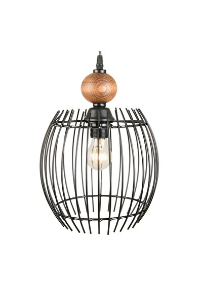 Safir Light Fiorenze Metal Sarkıt - Siyah - 80 cm