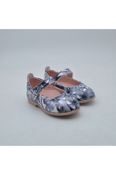 Arçın Shoes Girls' Colorful Floral Patterned Ballerina Shoes - Comfortable and Stylish Design