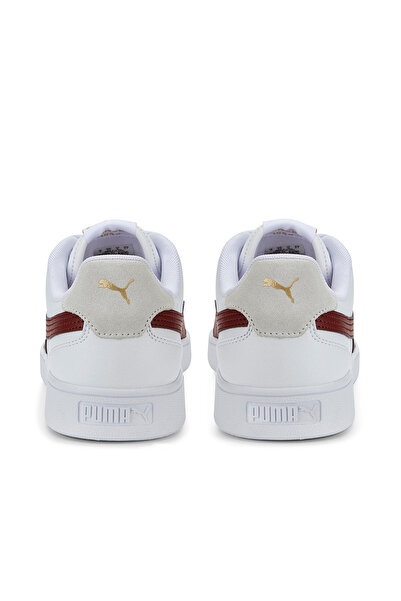 Puma Shuffle White-ıntense Red- Beyaz/bordo