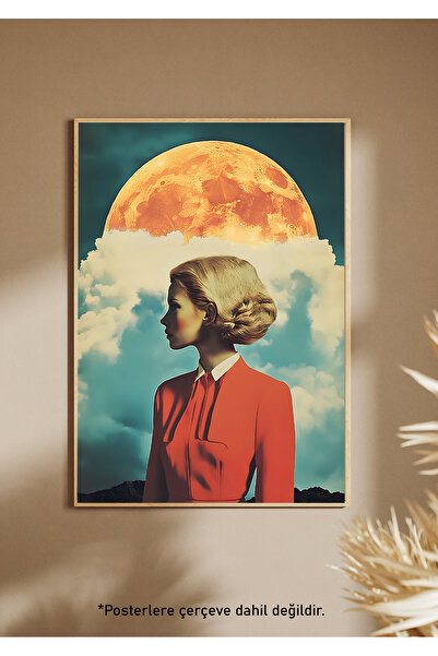 One Little Happiness MARS WOMAN Αφίσα Αισθητική αφίσα τοίχου, αφίσα χωρίς πλα...