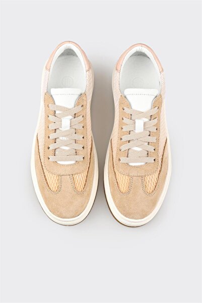 Elle Shoes Naturel Kadın Spor Ayakkabı