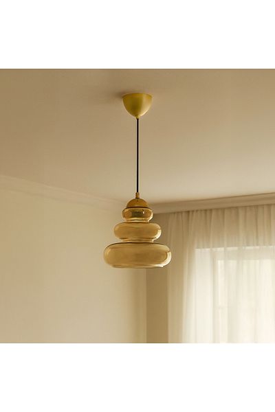 NisaLuce Nisa Luce Aware - Honeyed Glass Pendant Lamp