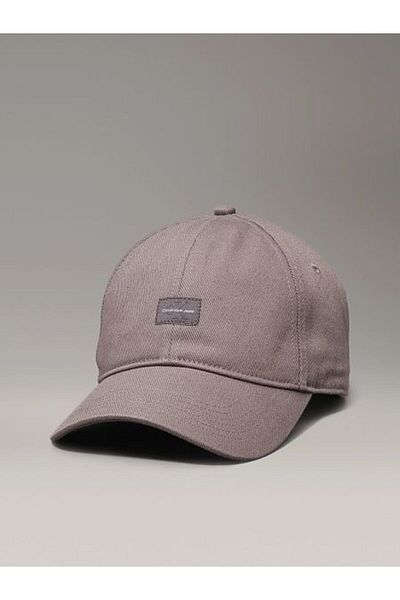 Calvin Klein Men Black 6 Panel Small Monologo Cap