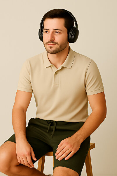 UOMOPARK 8024 Model Premium Summer Print Λεπτομερή σορτς