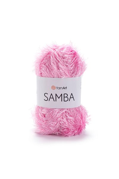 Yarnart Samba - Πλεκτό Χέρι Σχοινί Candy Pink-2008