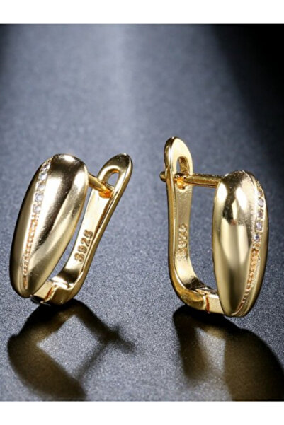 Kelan Cercei placați cu aur 14K cu cristale bob de grâu – rafinament