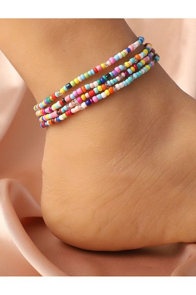 ÖrgüYastik 4 Anklet Set
