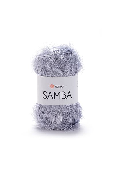 Yarnart Samba - Χειροποίητο Πλεκτό Σχοινί Ανοιχτό Γκρι-10