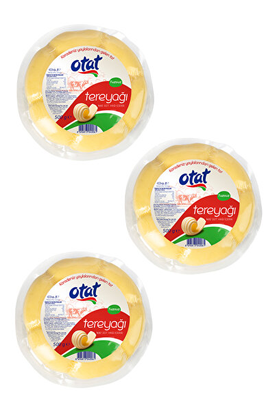 Otat Köy Tipi Tereyağı 500gr X 3 Adet
