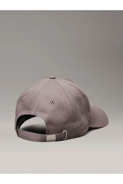 Calvin Klein Men Black 6 Panel Small Monologo Cap