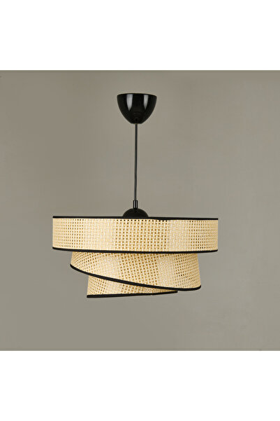 NisaLuce Nisa Luce Siyah Biyeli 3 Katlı Pasta Sarkıt - Krem - 70x40x40 cm