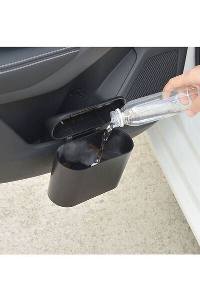 UYDEE Portable Car Trash Can - Liquid Proof, Portable Trash Can with Lid