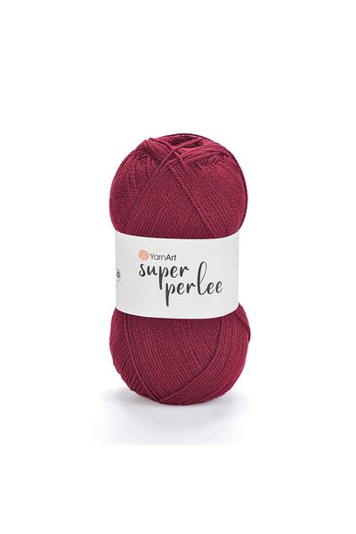 Yarnart Super Perlee - Χειροποίητο νήμα πλεξίματος Cherry Rotten-577