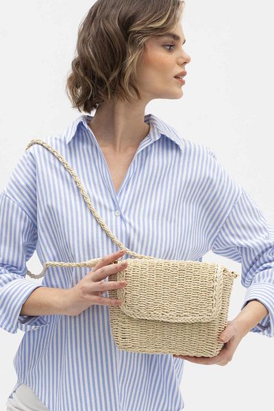 Matthew Cox Women's Straw Bag C.Hsr1160