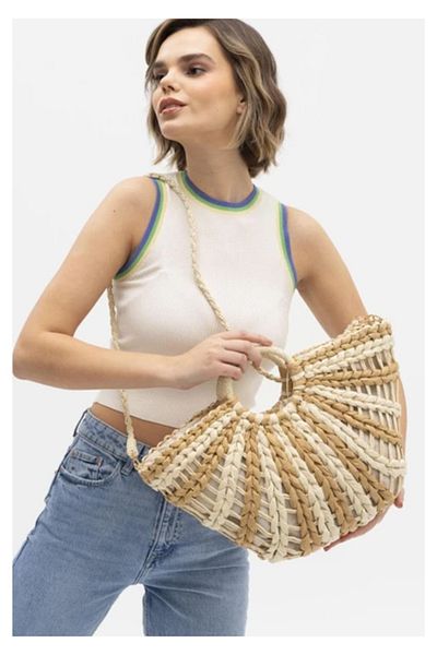 Matthew Cox Women's Straw Bag C.Hsr1156