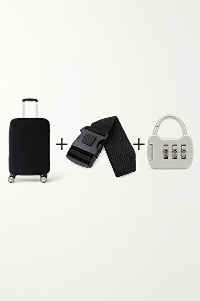 Çantachım Large Size 3-Piece Suitcase Accessory Set