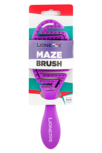 Lionesse Pieptene tridimensional pentru deschiderea părului 6450 - Structură flexibilă, uscare rapidă