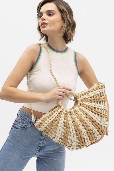 Matthew Cox Women's Straw Bag C.Hsr1156