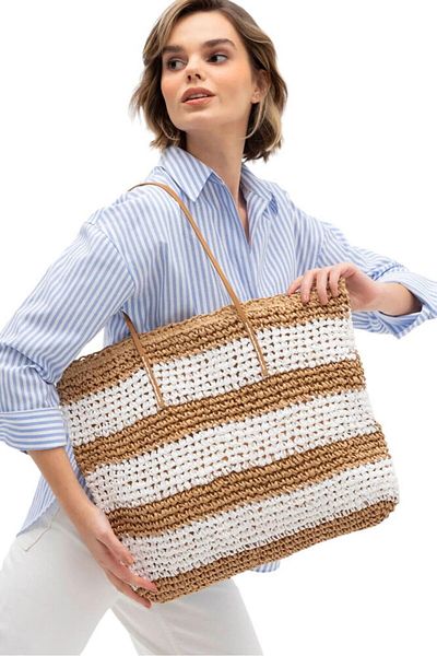 Matthew Cox Women's Straw Bag C.Hsr1179