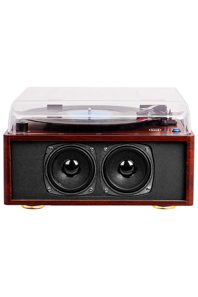 Trevi Vintage Trevi TT1030BT stereo audio system 15W, cherry wood case, AUX input/output