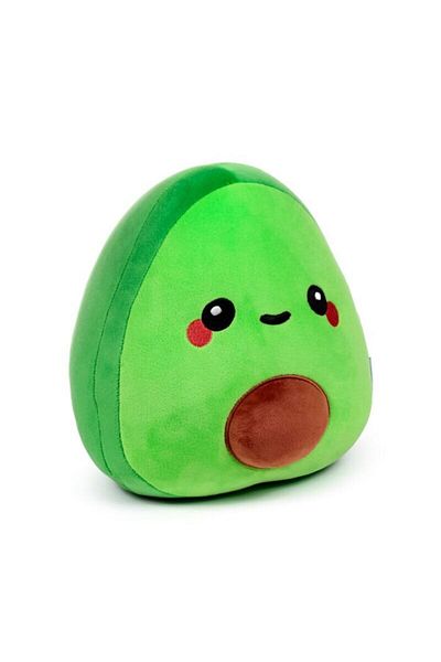 Puckator Avocado Plus Travel Pillow or Toy, 2 In 1, Reversible, Avocado Pedro, Relaxeazzz