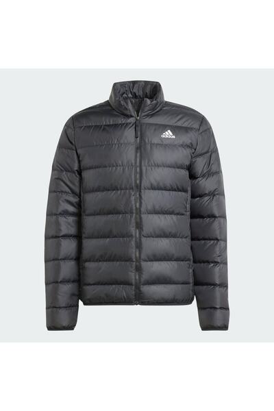 adidas HZ5730-E adidas Ess Lıte Down J Erkek Mont Siyah