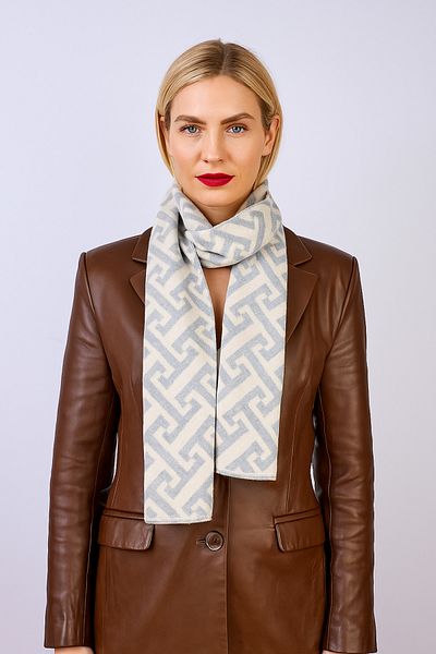Sebir Moda T Patterned Knitwear Scarf