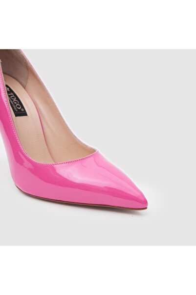 TOGO Fuşya Rugan Kadın Stiletto [060061] – Cesur Ve Işıltılı Adımlar