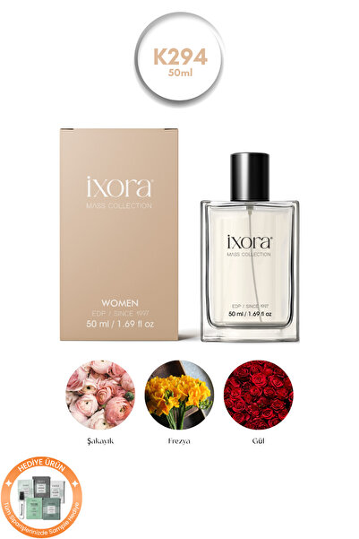 Ixora K294 Rose Kadın Parfümü 50 ml Edp