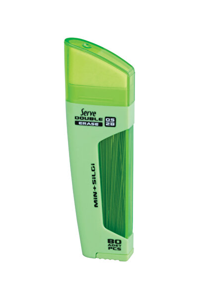 Serve Double Erase - Min & Silgi - 07mm - Elma Yeşili