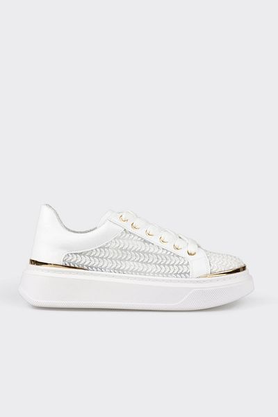 Elle Shoes White Women's Sneakers