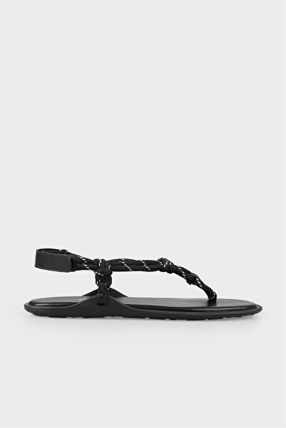 Elle Shoes Siyah Kadın Sandalet