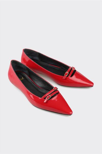 Elle Shoes Kırmızı Kadın Günlük Ayakkabı