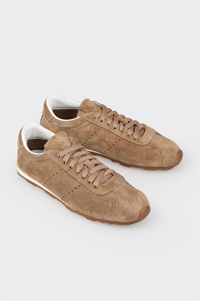 Elle Shoes Natural Leather Women's Sneakers