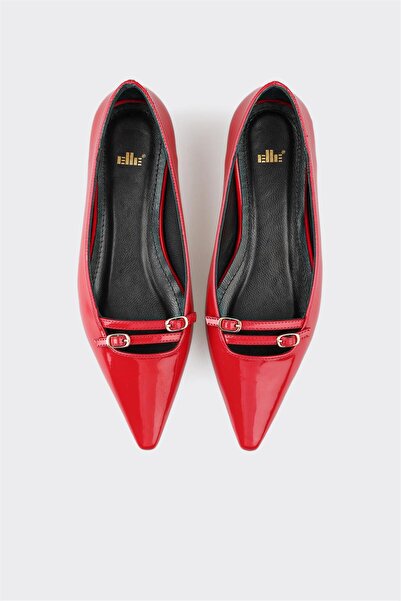 Elle Shoes Kırmızı Kadın Günlük Ayakkabı
