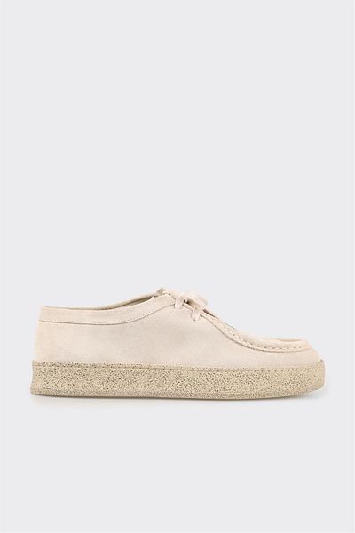 Elle Shoes Beige Leather Women's Casual Shoes