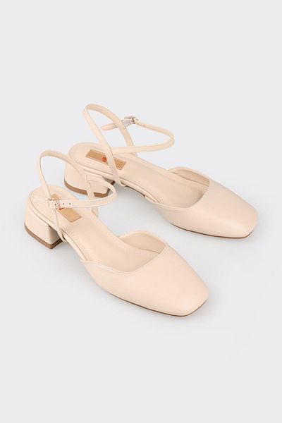 Elle Shoes Natural Women's Heeled Shoes