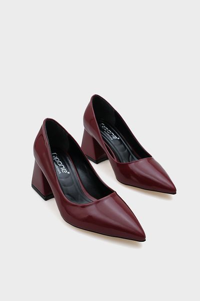 Capone Outfitters Mid Heel Soft Padded Sole Women's Shoes