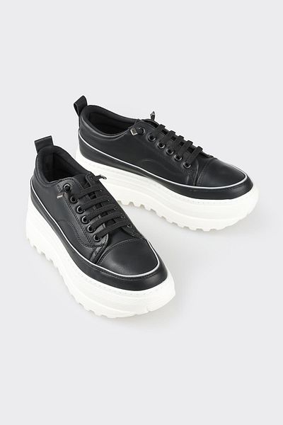 Elle Shoes Women's Black Sneakers